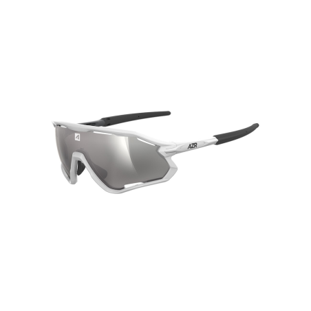 ATTACK RX - P.LUNETTES AZR BLANC / ECRAN GRIS MIROIR