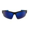 HUEZ - P.LUNETTES AZR NOIR MAT/BLEU  / ECRAN BLEU IRIDIUM