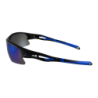 HUEZ - P.LUNETTES AZR NOIR MAT/BLEU  / ECRAN BLEU IRIDIUM