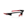 KROMIC HUEZ - P.LUNETTES AZR NOIR/ROUGE / PHOTOCHROMIQUE INCOLORE CAT 0 à 3