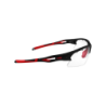 KROMIC HUEZ - P.LUNETTES AZR NOIR/ROUGE / PHOTOCHROMIQUE INCOLORE CAT 0 à 3