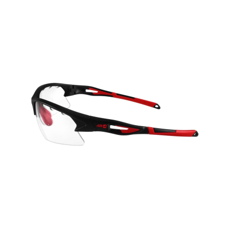 KROMIC HUEZ - P.LUNETTES AZR NOIR/ROUGE / PHOTOCHROMIQUE INCOLORE CAT 0 à 3