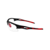 KROMIC HUEZ - P.LUNETTES AZR NOIR/ROUGE / PHOTOCHROMIQUE INCOLORE CAT 0 à 3
