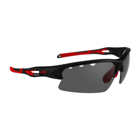 KROMIC HUEZ - P.LUNETTES AZR NOIR/ROUGE / PHOTOCHROMIQUE INCOLORE CAT 0 à 3