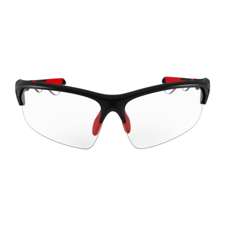 KROMIC HUEZ - P.LUNETTES AZR NOIR/ROUGE / PHOTOCHROMIQUE INCOLORE CAT 0 à 3