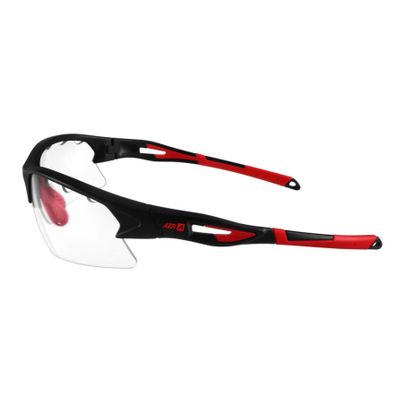 KROMIC HUEZ - P.LUNETTES AZR NOIR/ROUGE / PHOTOCHROMIQUE INCOLORE CAT 0 à 3