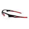 KROMIC HUEZ - P.LUNETTES AZR NOIR/ROUGE / PHOTOCHROMIQUE INCOLORE CAT 0 à 3