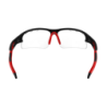 KROMIC HUEZ - P.LUNETTES AZR NOIR/ROUGE / PHOTOCHROMIQUE INCOLORE CAT 0 à 3