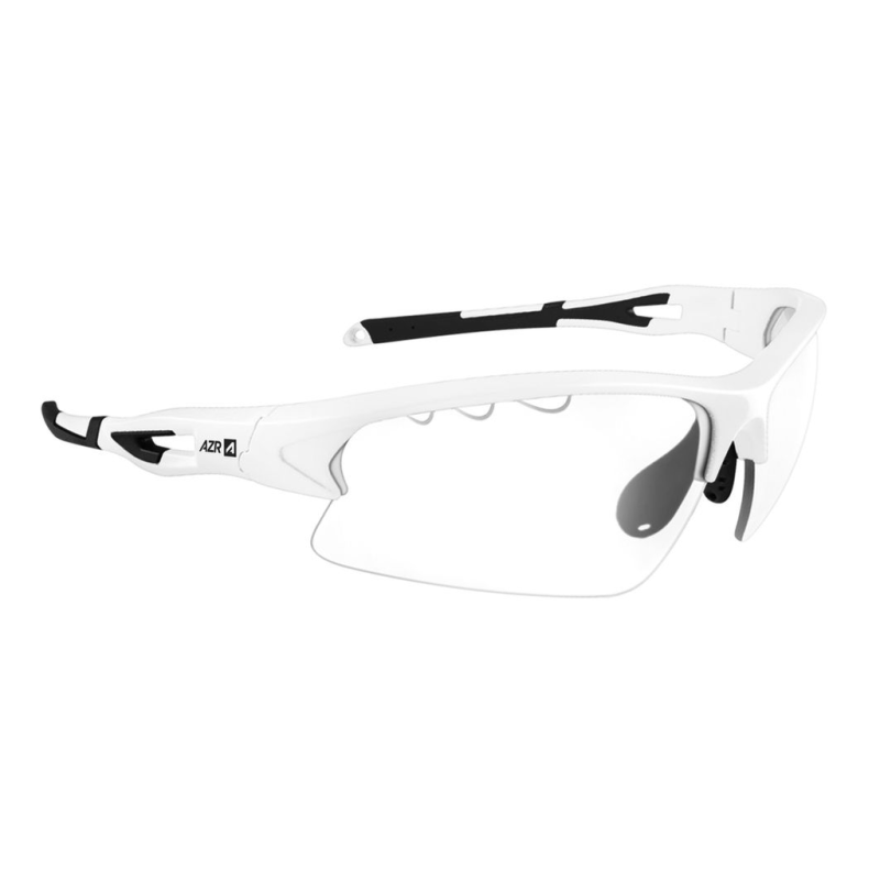 KROMIC HUEZ - P.LUNETTES AZR BLANC/NOIR  / PHOTOCHROMIQUE INCOLORE CAT 0 à 3
