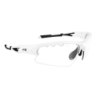 KROMIC HUEZ - P.LUNETTES AZR BLANC/NOIR  / PHOTOCHROMIQUE INCOLORE CAT 0 à 3