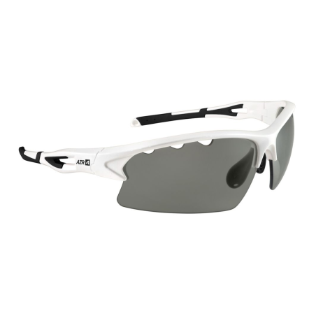 KROMIC HUEZ - P.LUNETTES AZR BLANC/NOIR  / PHOTOCHROMIQUE INCOLORE CAT 0 à 3