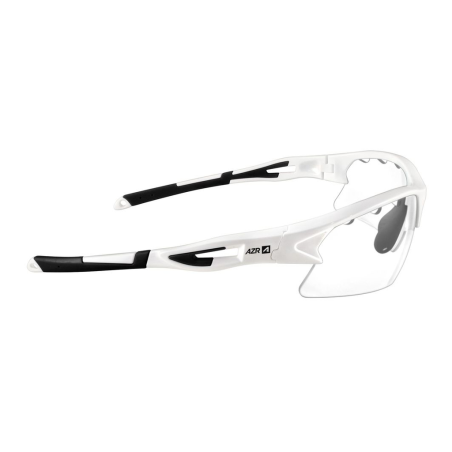 KROMIC HUEZ - P.LUNETTES AZR BLANC/NOIR  / PHOTOCHROMIQUE INCOLORE CAT 0 à 3