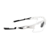 KROMIC HUEZ - P.LUNETTES AZR BLANC/NOIR  / PHOTOCHROMIQUE INCOLORE CAT 0 à 3