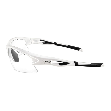 KROMIC HUEZ - P.LUNETTES AZR BLANC/NOIR  / PHOTOCHROMIQUE INCOLORE CAT 0 à 3