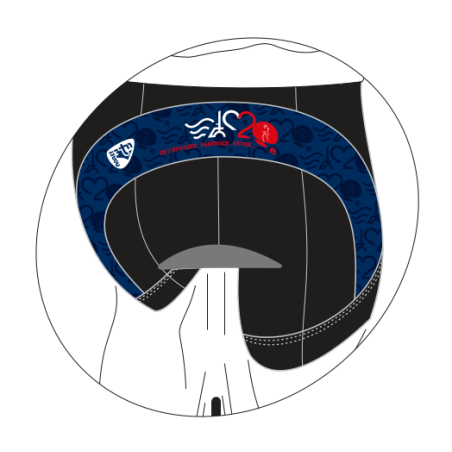 CYCLING BIB SHORTS LADY COMFORT STRAPS PARIS BREST PARIS 2023 LONG DISTANCE