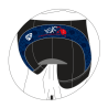 CYCLING BIB SHORTS LADY COMFORT STRAPS PARIS BREST PARIS 2023 LONG DISTANCE