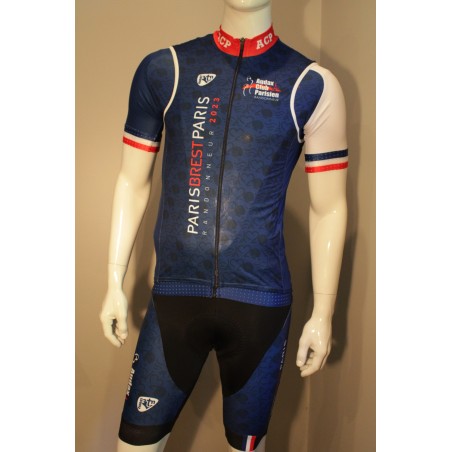 GILET SANS MANCHE PARIS BREST PARIS 2023 COUPE VENT + DOS FILET